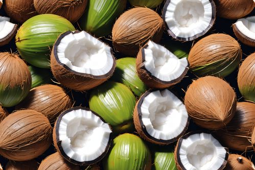 食品可口椰肉果實(shí)水果植物椰子攝影圖圖片 攝影圖 下載至來(lái)源處